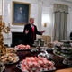 Image for article titled Trump finally got the White House banquet of his dreams